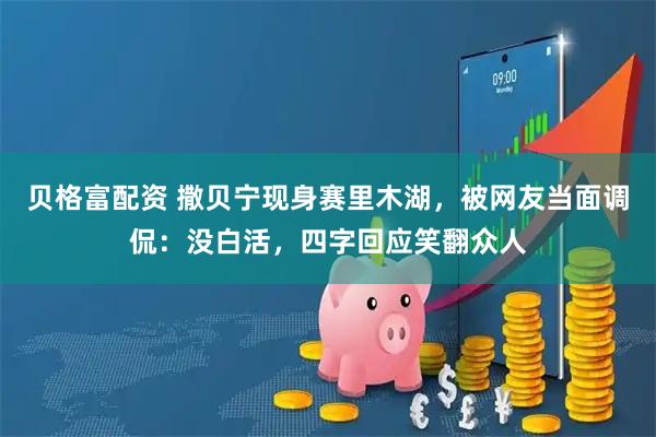 贝格富配资 撒贝宁现身赛里木湖,被网友当面调侃:没白活,四字回应笑翻众人